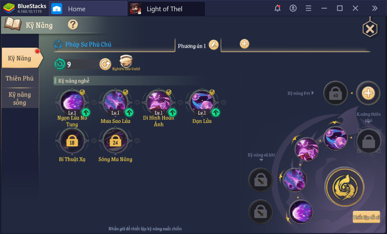 Cùng BlueStacks phiêu lưu trong thế giới đầy sắc màu của Light of Thel: Glory of Cepheus