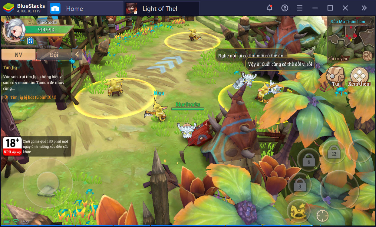 Cùng BlueStacks phiêu lưu trong thế giới đầy sắc màu của Light of Thel: Glory of Cepheus