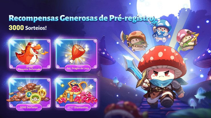 Guia para subir de nível rápido em Legend of Mushroom