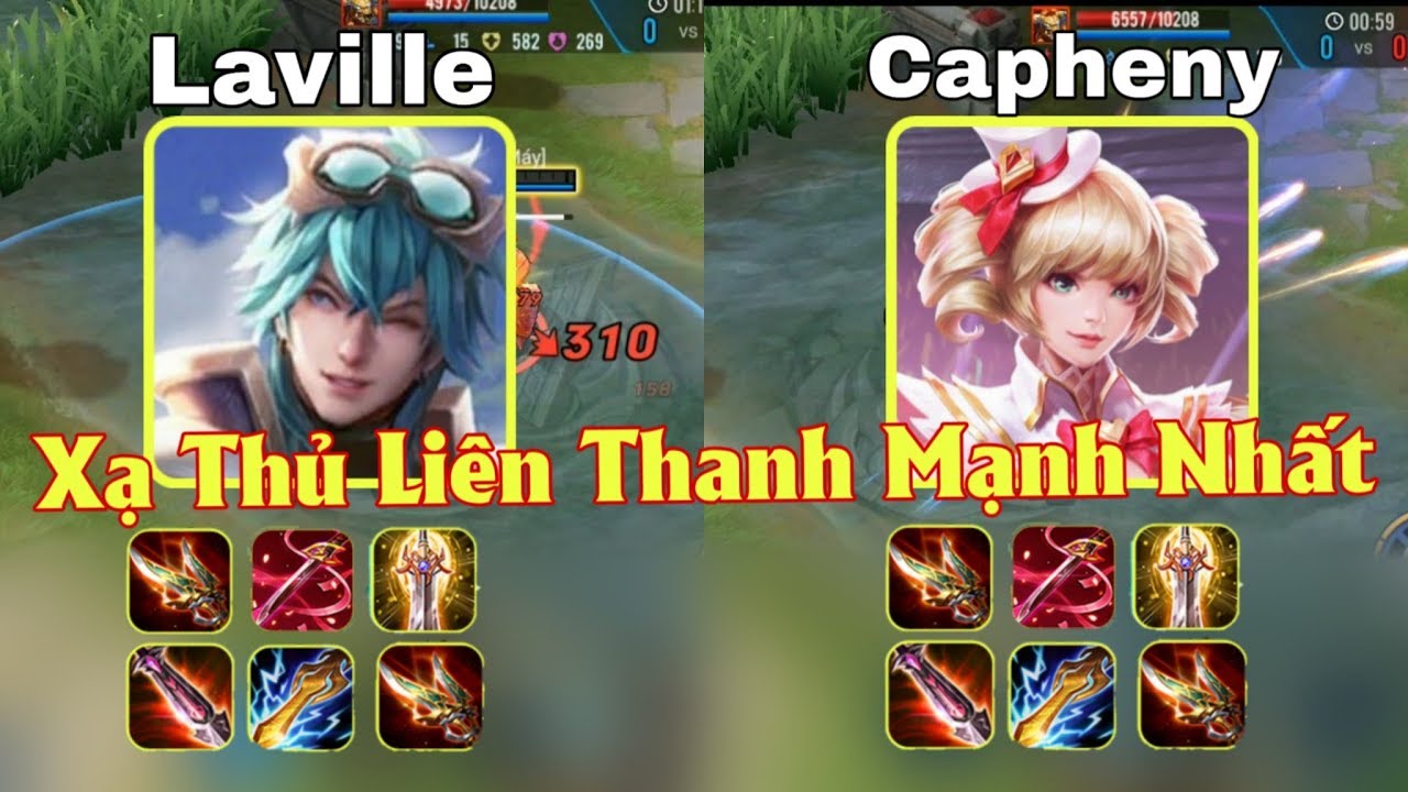 Liên Quân Mobile: So kèo Laville vs Capheny - Ai là Xạ Thủ bắn đã tay nhất?