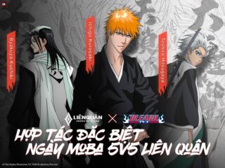 Liên Quân Mobile hợp tác cùng manga nổi tiếng BLEACH