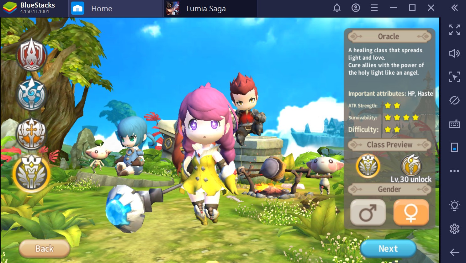 Como jogar Lumia Saga no PC com o BlueStacks