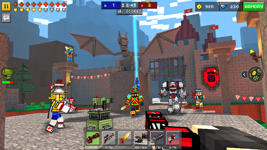 Download Pixel Gun 3d Mod Apk Android 1