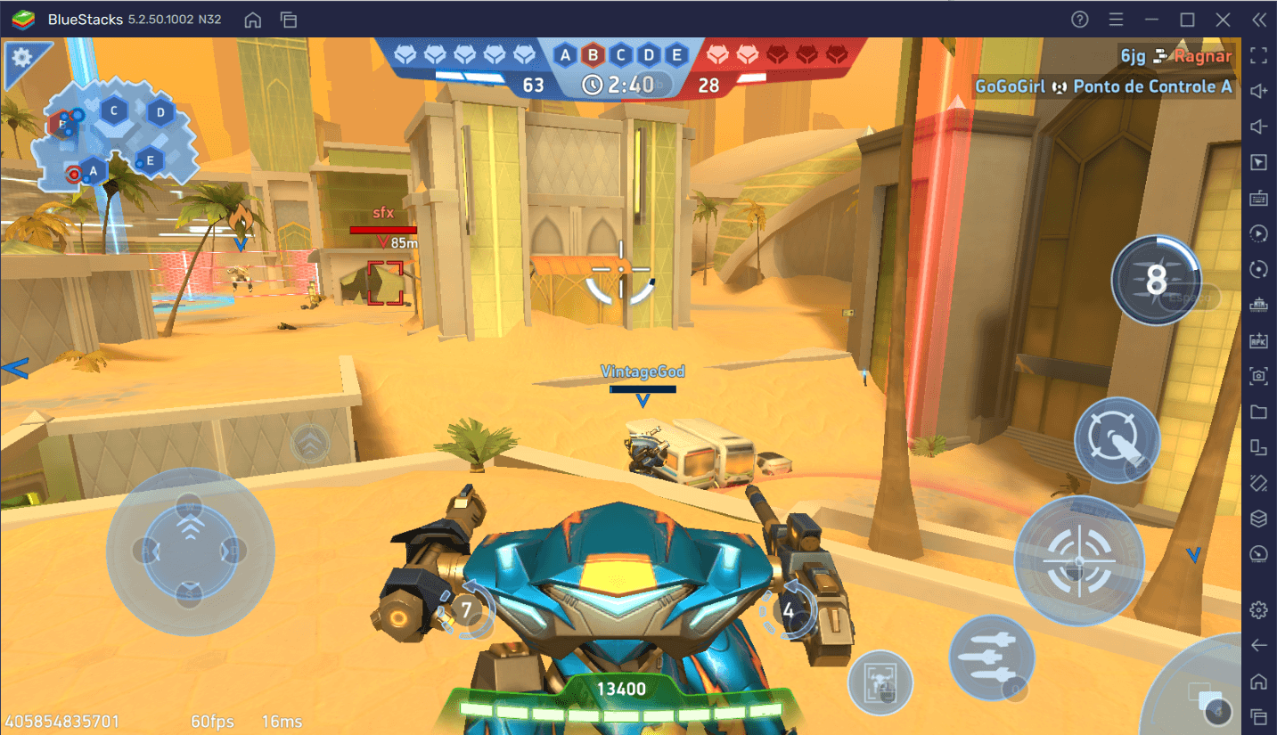 Como jogar Mech Arena: Robot Showdown com 120FPS ?-Tutoriais de  jogos-LDPlayer