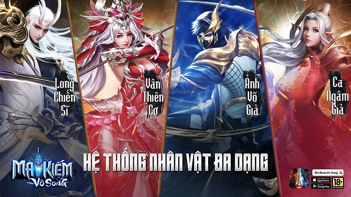 Ma Kiếm Vô Song, tựa game MMORPG mới sẽ ra mắt trong tháng 8