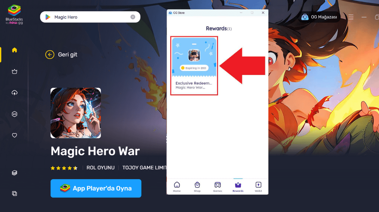 Magic Hero War’a Özel Ödül Kodları