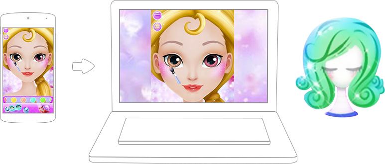 Chơi Makeup Salon: Princess Party on PC 17