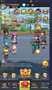 Hướng dẫn cho người mới khi chơi Manga Battle Frontier trên PC với BlueStacks