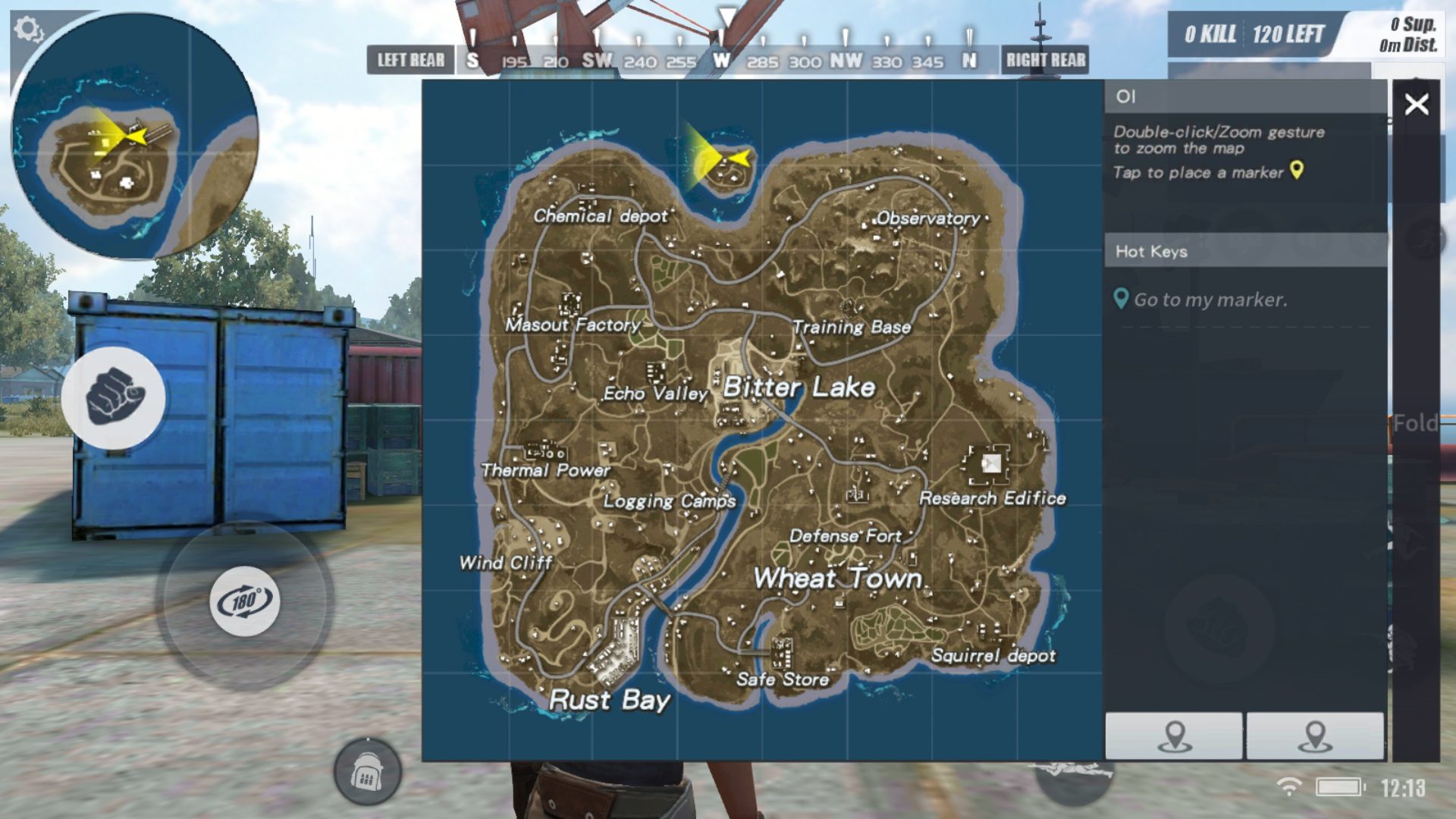 Best Places To Land And Loot In Rules Of Survival Bluestacks   Map FEATURED IMAGE 