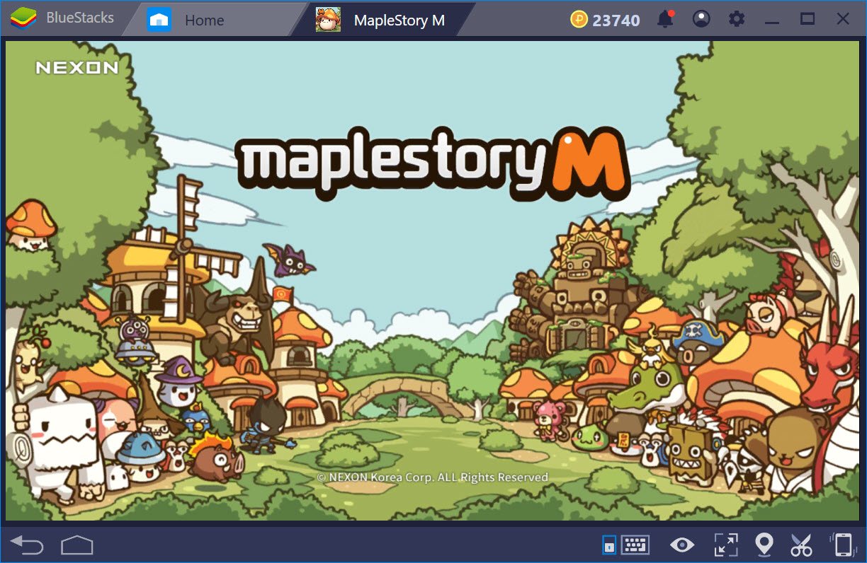 Áp dụng tính năng mới Combo Key của BlueStacks chơi game MapleStory M