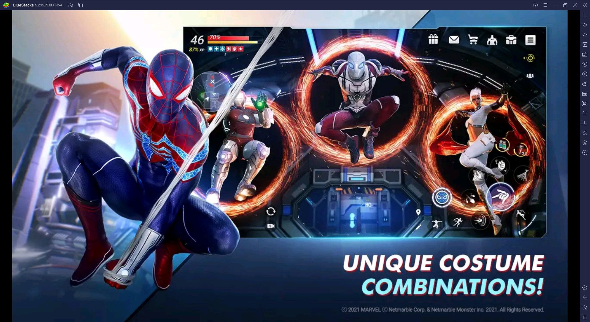 วิธีติดตั้งและเล่น MARVEL Future Revolution บน PC และ Mac ผ่าน BlueStacks