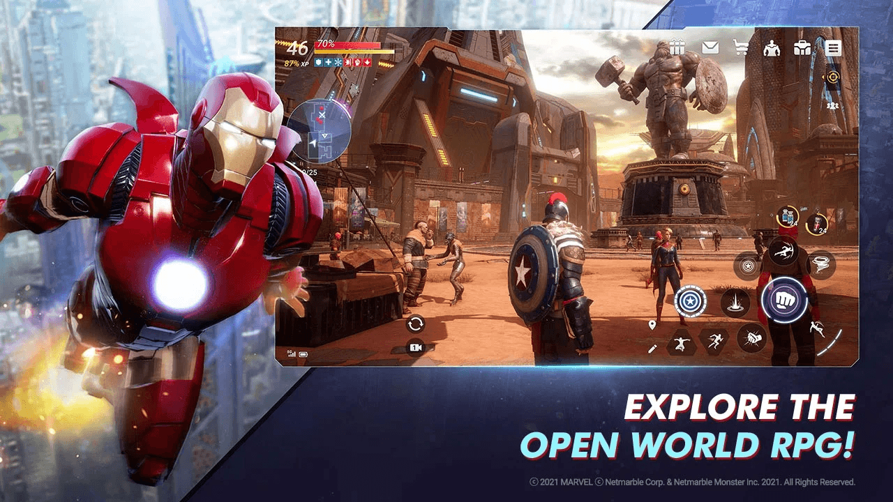 Cara Memainkan MARVEL Future Revolution di PC dengan BlueStacks