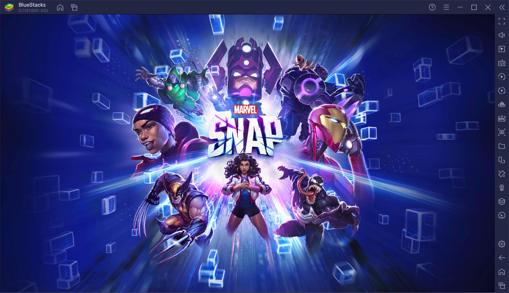 Как установить и играть в MARVEL SNAP на ПК с BlueStacks