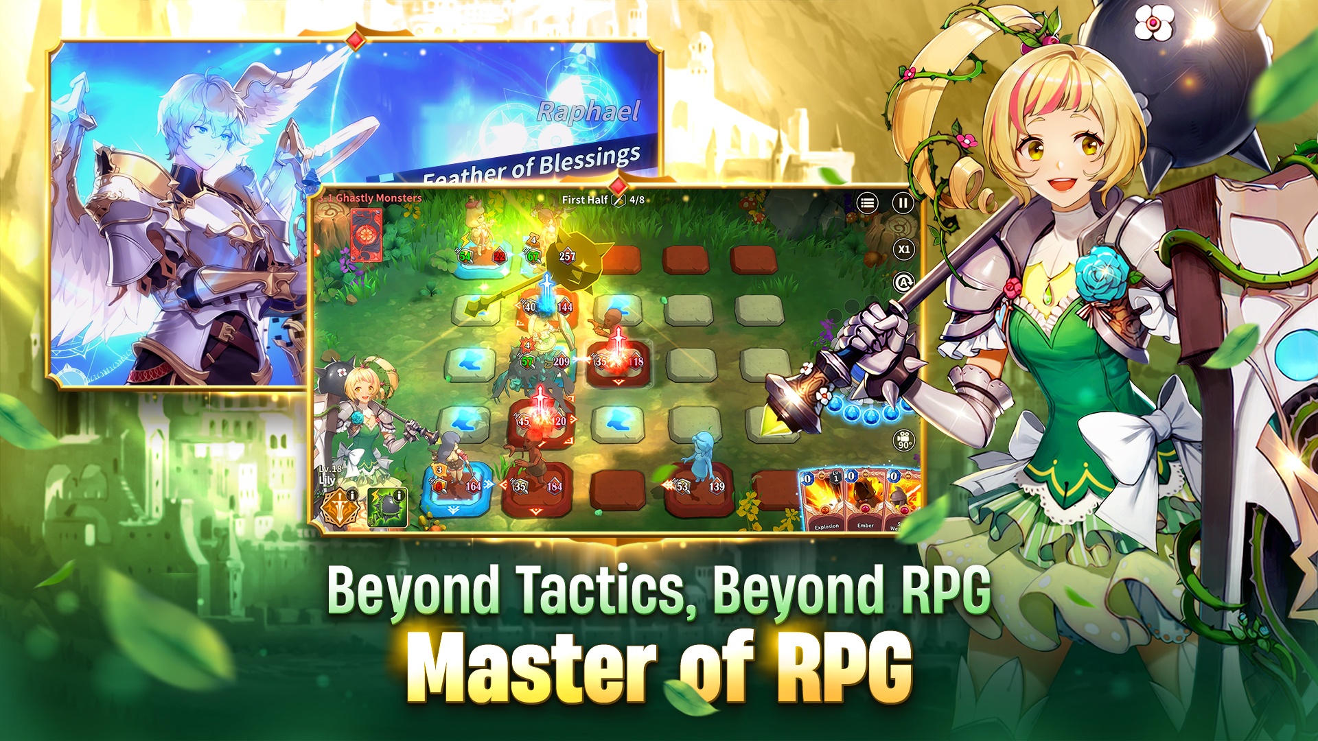 Trải nghiệm game chiến thuật theo lượt Master of Knights -Tactics RPG trên PC
