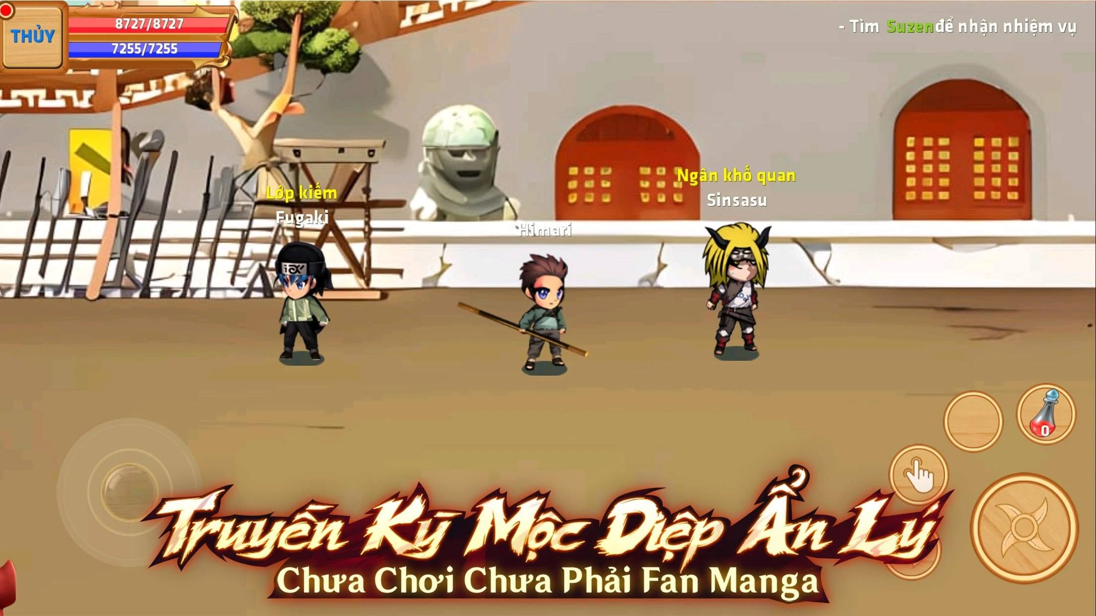 Mộc Diệp Truyền Thuyết, game mobile mới chủ đề Naruto chính thức ra mắt