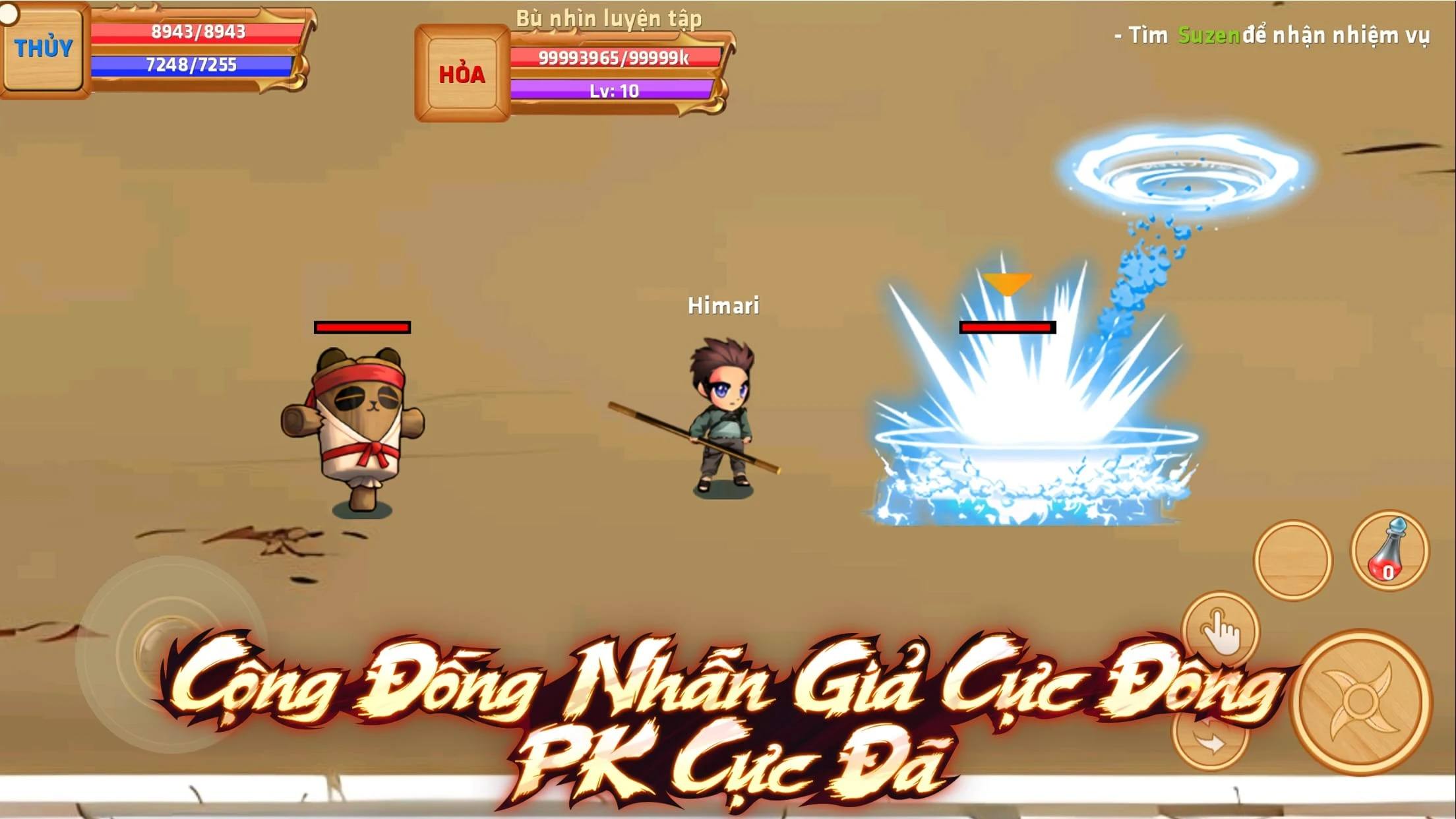 Mộc Diệp Truyền Thuyết, game mobile mới chủ đề Naruto chính thức ra mắt