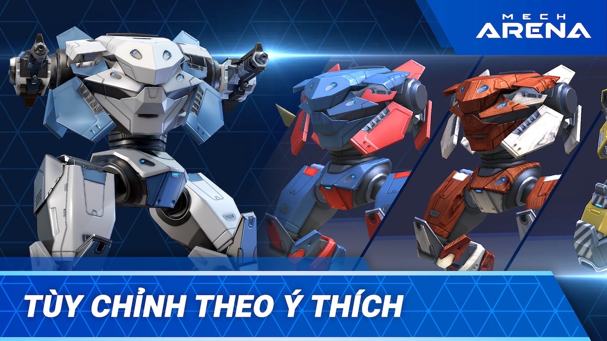 Cùng chơi Mech Arena, game đấu robot PvP trên PC với BlueStacks