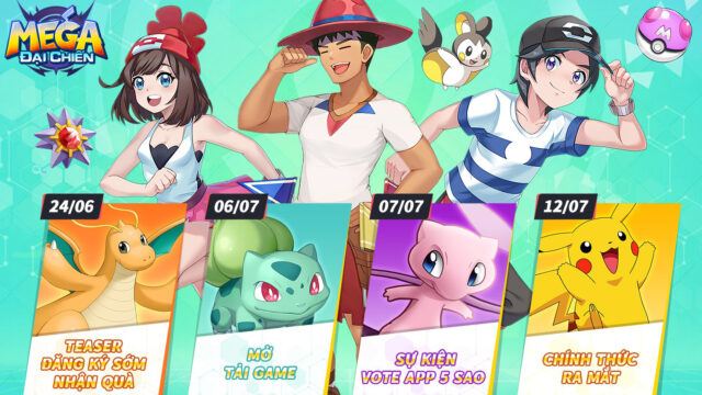 Mega Đại Chiến chính thức mở cửa đón game thủ ngày 12/7/2022