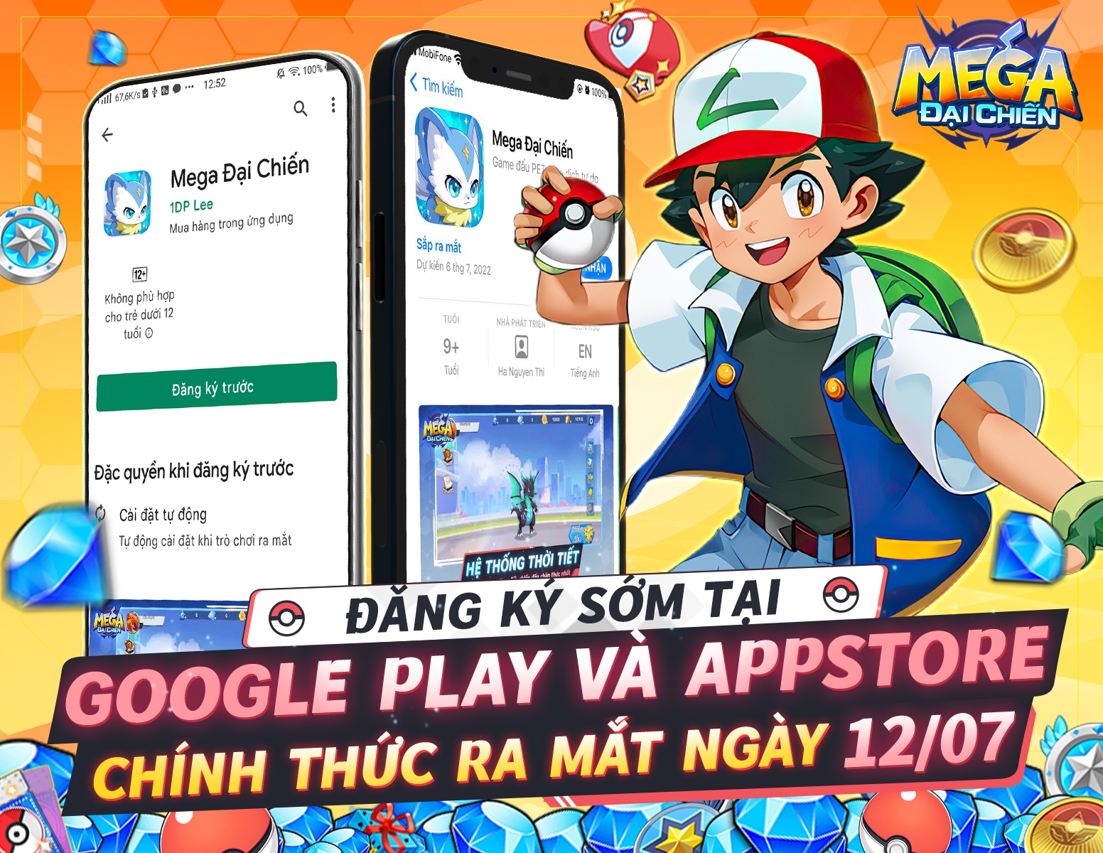 Mega Đại Chiến Chính Thức Mở Cửa Đón Game Thủ Ngày 12/7/2022