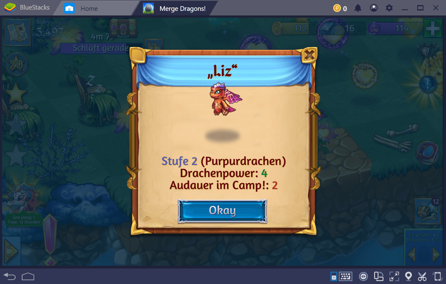 Merge Dragons ist das Kombinationsspiel