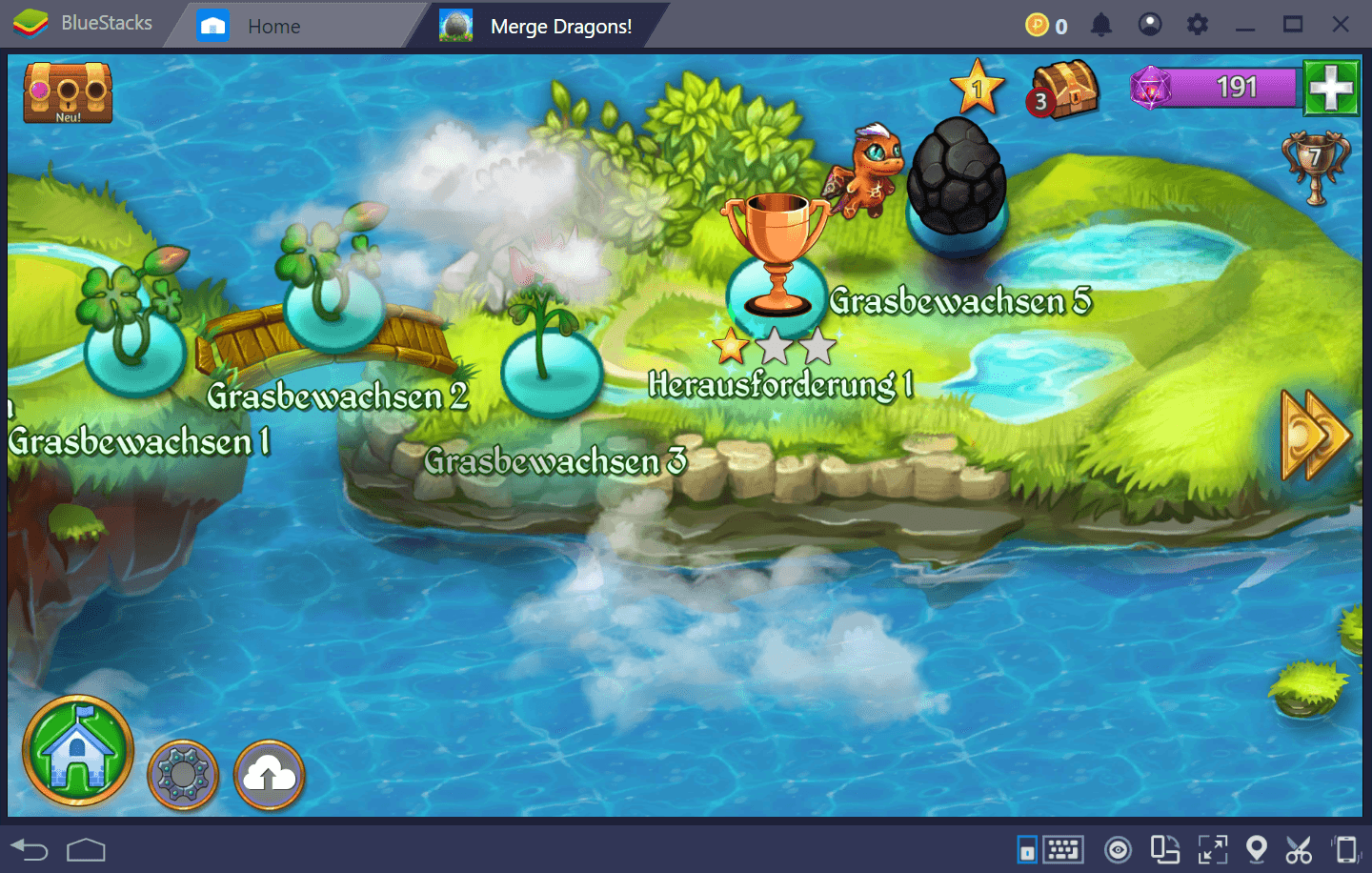 Merge Dragons auf BlueStacks – Verbessere dein Gameplay mit unserer Plattform