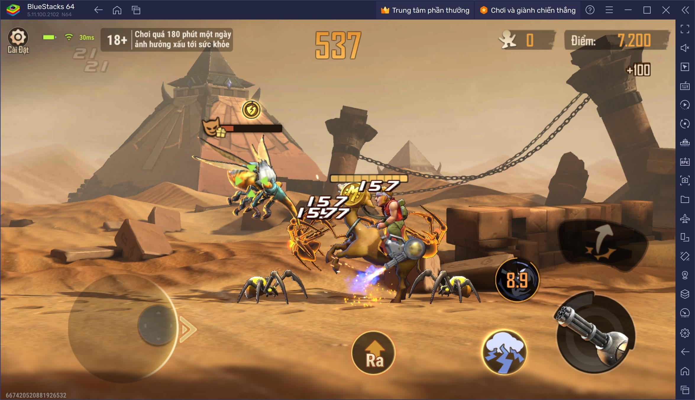 Bí kíp chiến thắng khi chơi Metal Slug: Awakening trên PC với BlueStacks