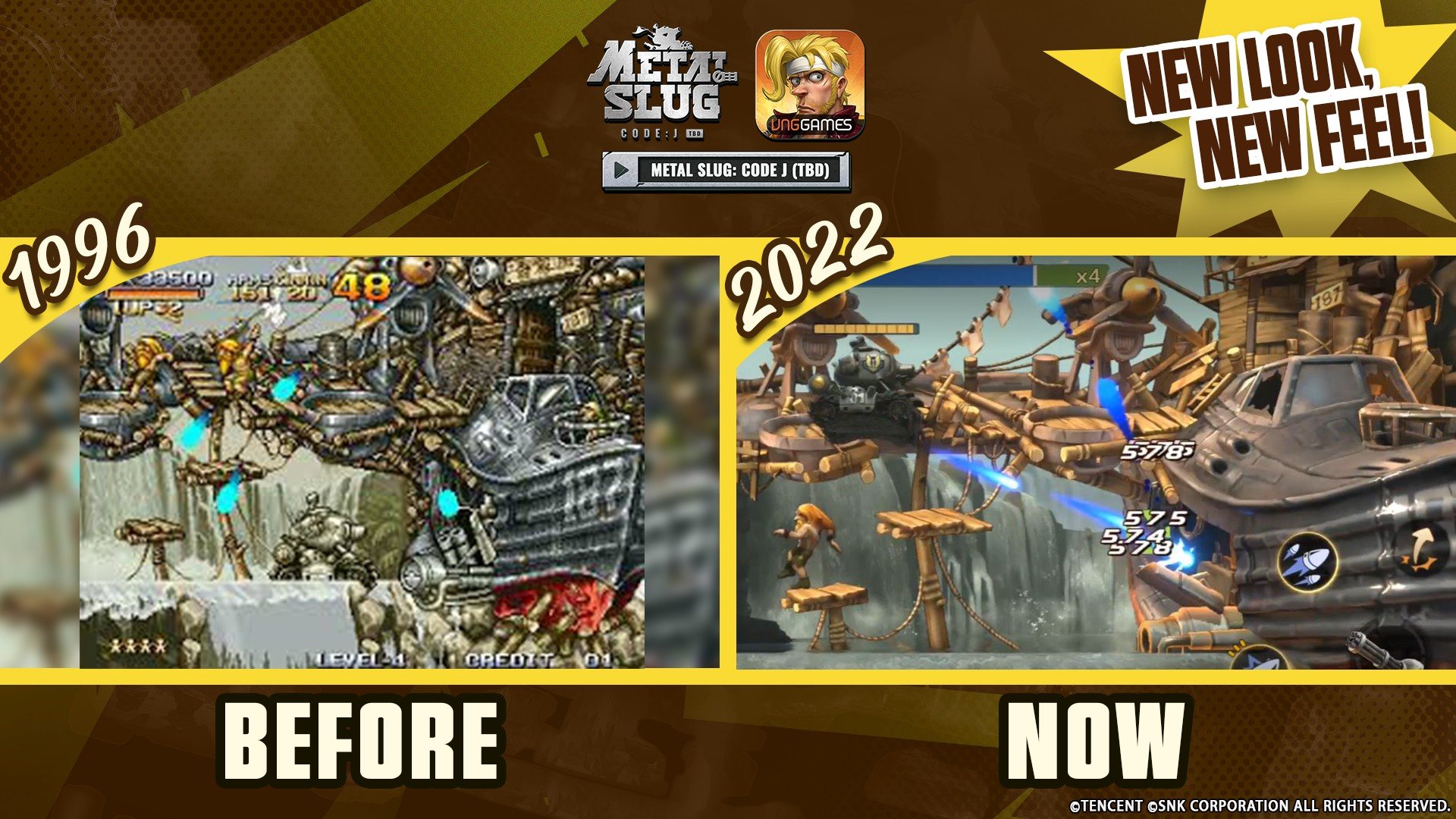 Metal Slug: Code J - “Rambo Lùn” di động phát hành tại Đông Nam Á bởi VNGGames