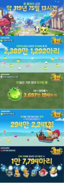 ‘머지 쿵야 아일랜드’, 서비스 111일 기념 인포그래픽 영상 공개