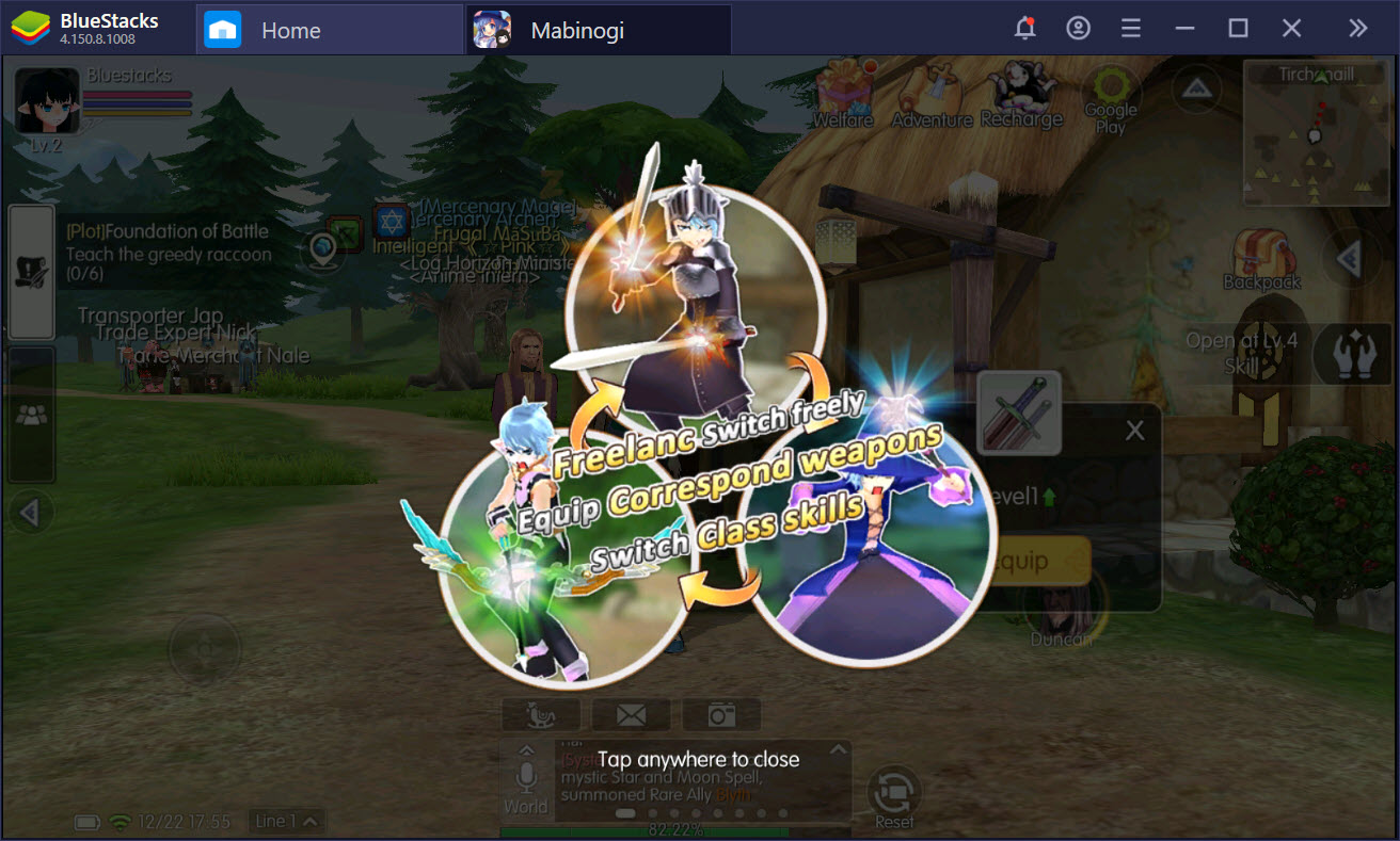 Giới thiệu hệ thống class chuyển đổi đa dạng trong Mabinogi-Fantasy Life