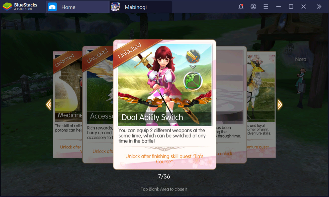 Trải nghiệm thế giới fantasy đầu màu sắc của Mabinogi-Fantasy Life cùng BlueStacks