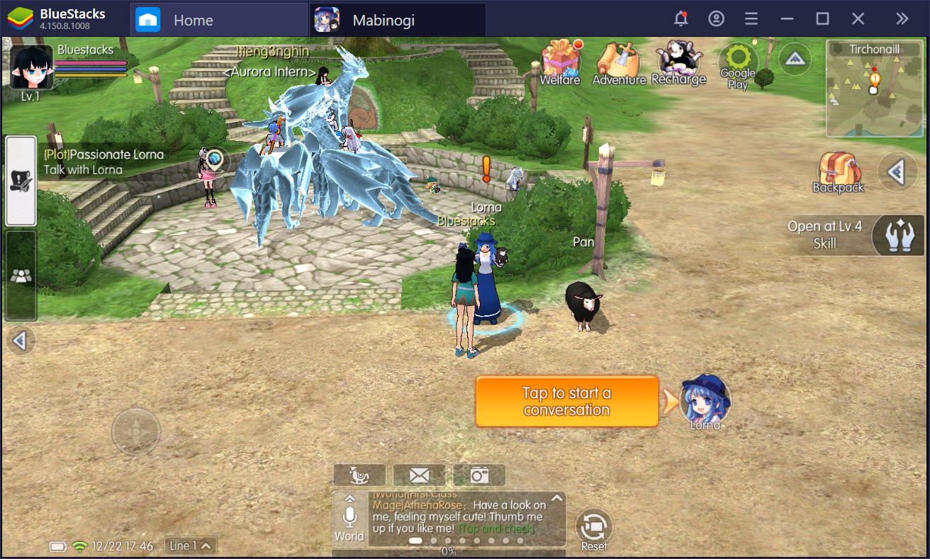 Trải nghiệm thế giới fantasy đầu màu sắc của Mabinogi-Fantasy Life cùng BlueStacks