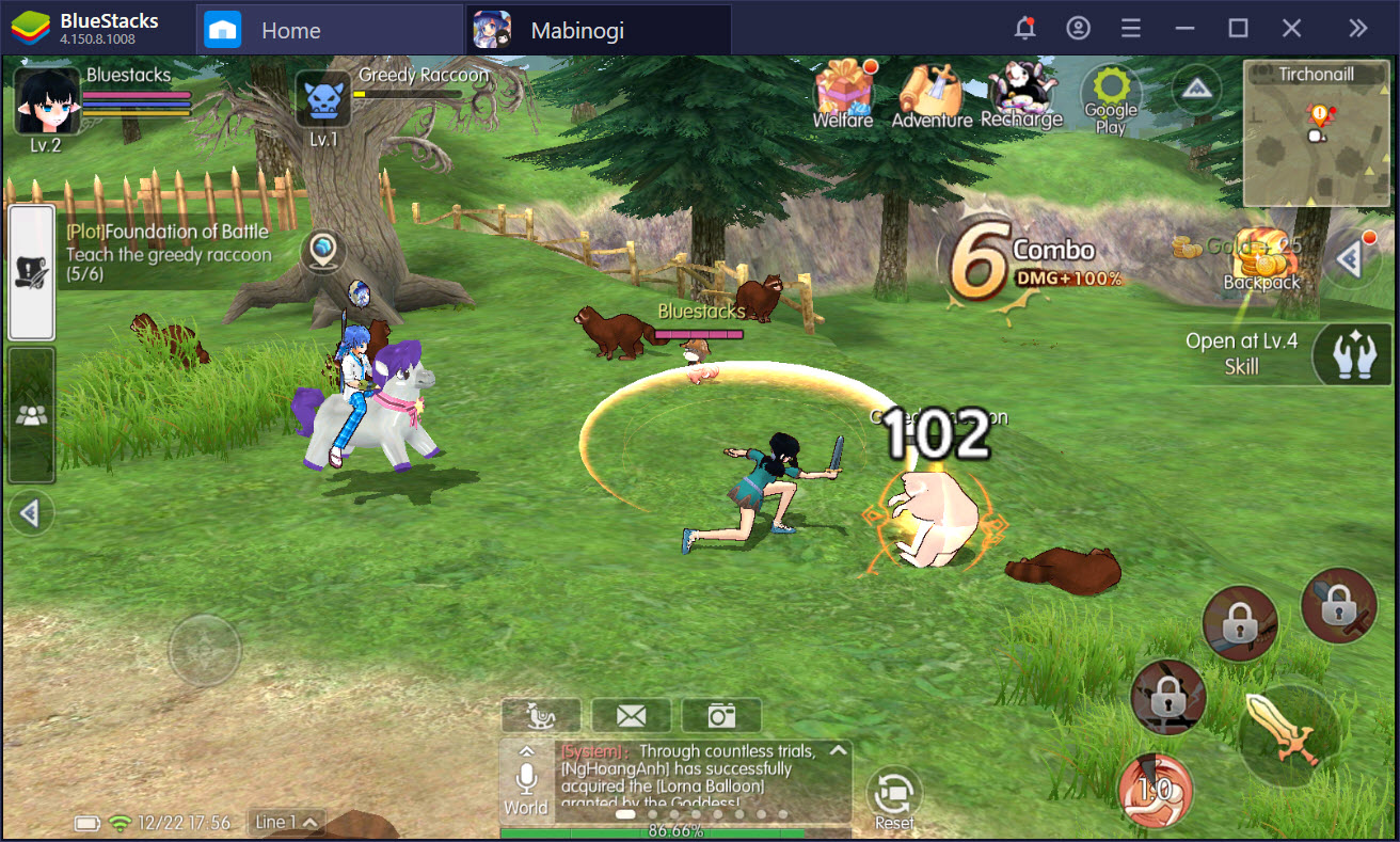 Trải nghiệm thế giới fantasy đầu màu sắc của Mabinogi-Fantasy Life cùng BlueStacks