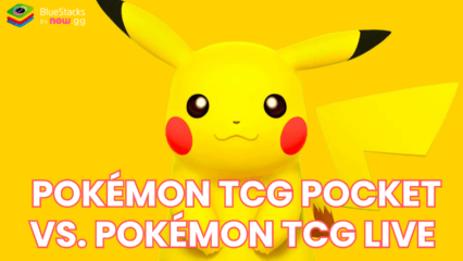 Diferenças entre Pokémon TCG Pocket e Pokémon TCG Live