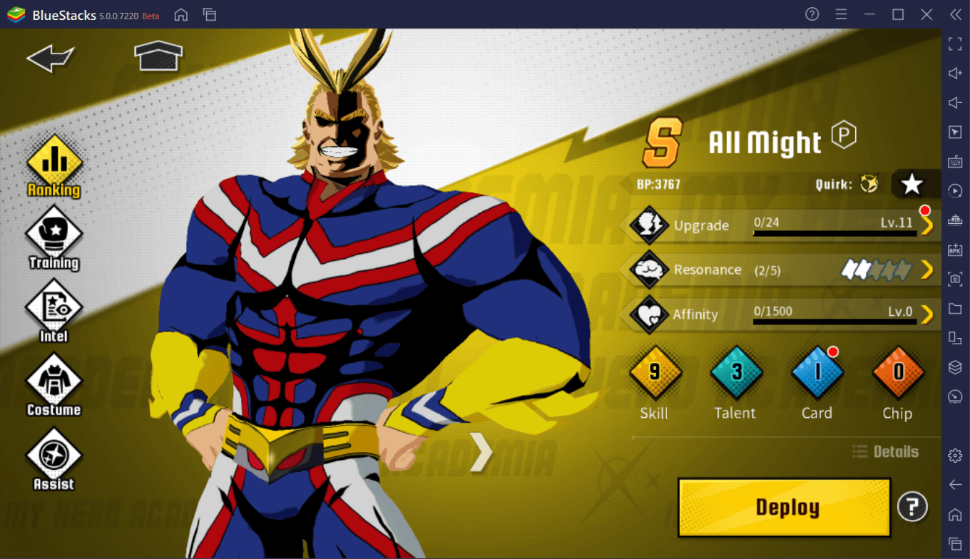 My Hero Academia: The Strongest Hero – Lista dos Melhores Heróis