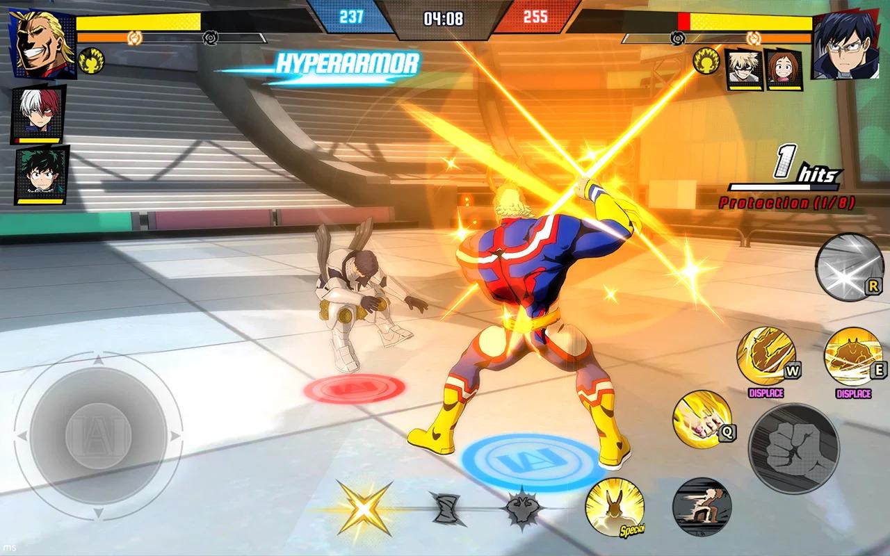 My Hero Academia The Strongest Hero: Game mobile MMORPG Học Viện Siêu Anh Hùng đã phát hành