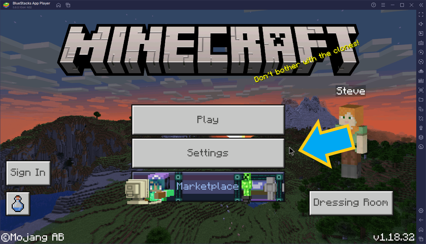 อัปเดต 5.8 รองรับเมาส์สำหรับ Minecraft เฉพาะใน BlueStacks