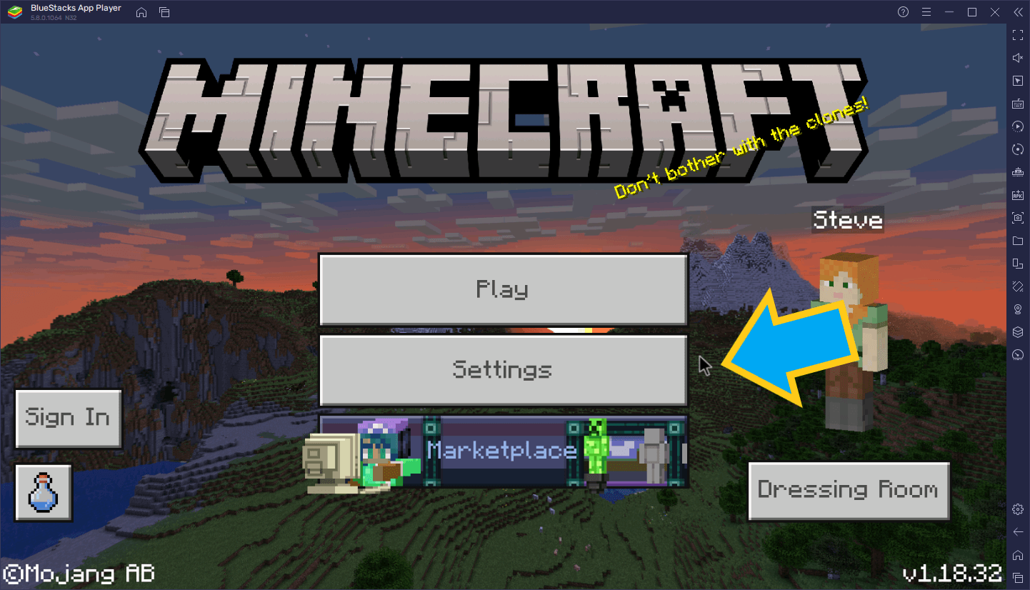 BlueStacks 5.8版本更新將獨家為Minecraft支援滑鼠操控