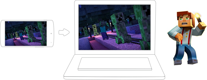 เล่น Minecraft: Story Mode on PC 26