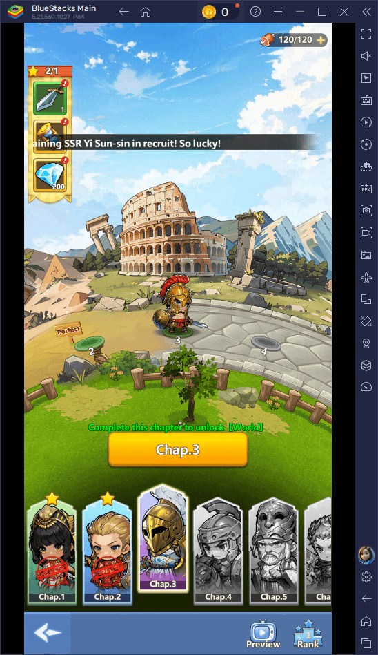 เคล็ดลับและเทคนิคพิชิต Mini Empire: Hero Never Cry บน PC ด้วย BlueStacks