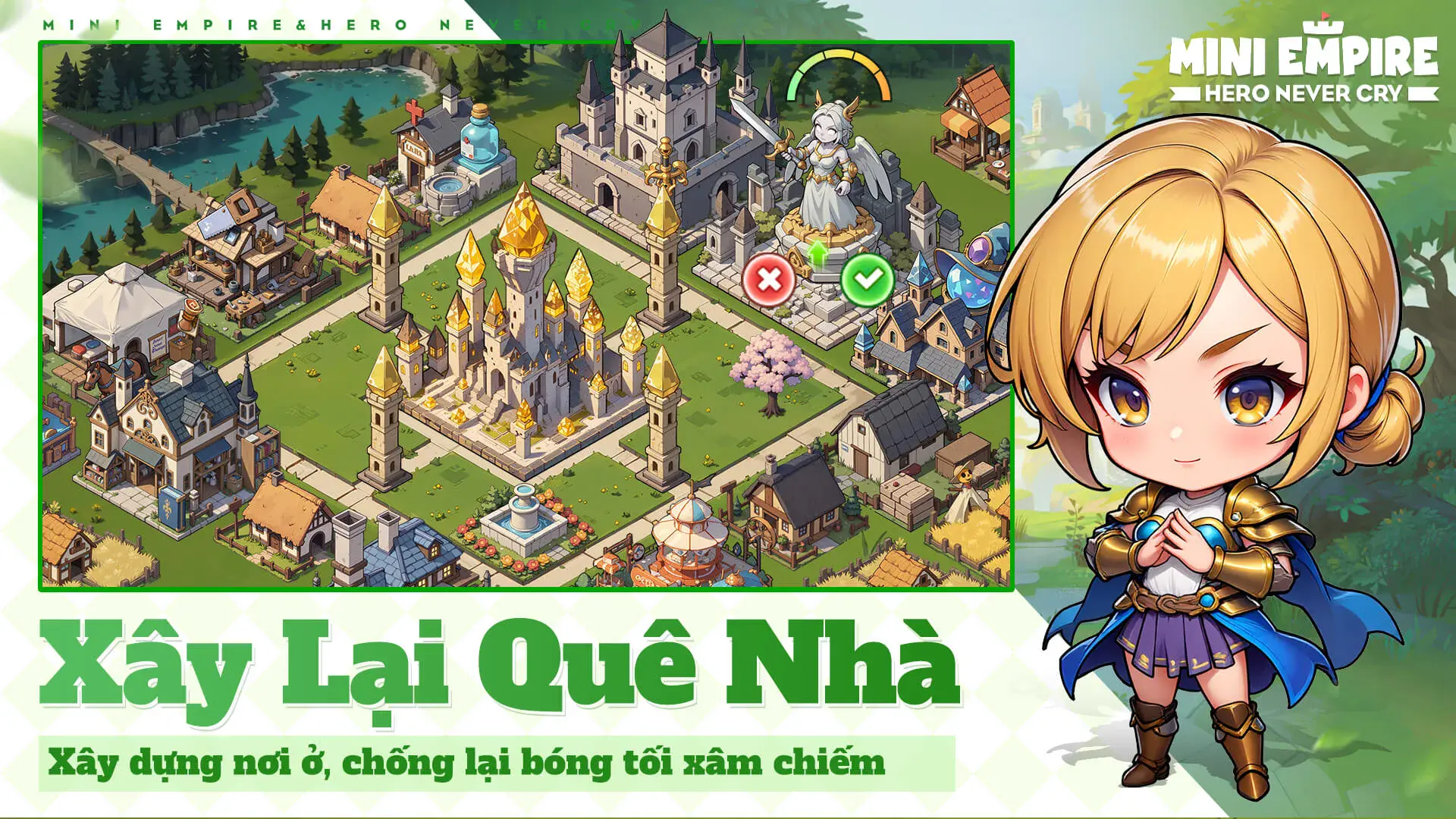 Mẹo và thủ thuật để thống trị Mini Empire: Hero Never Cry trên PC với BlueStacks