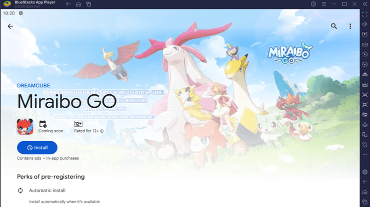 Cara Download Dan Memainkan Miraibo GO di PC dengan BlueStacks!