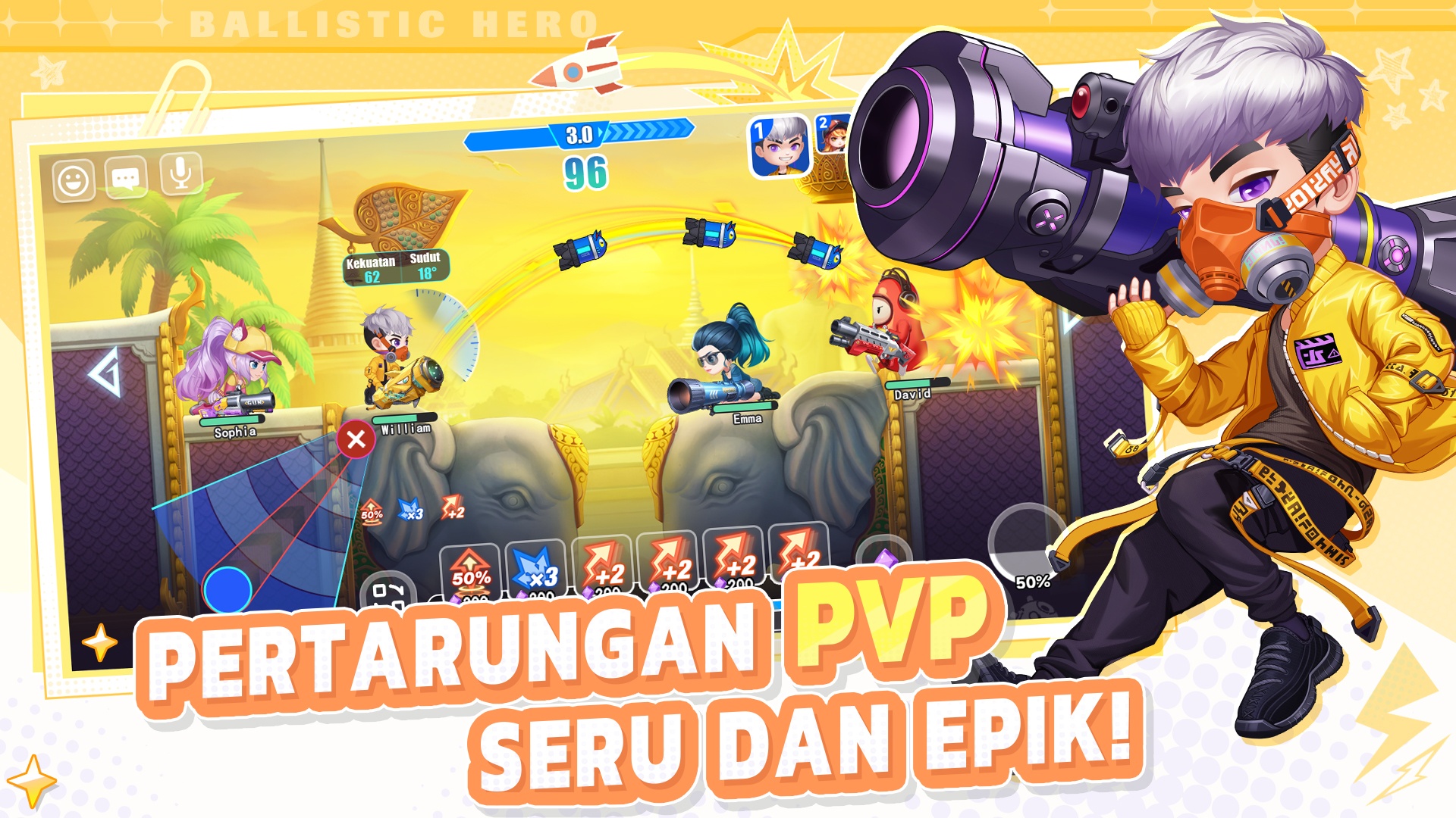 Semua Hal Seputar Senjata di Game Ballistic Hero VNG - Ayo Perkuat Senjatamu!