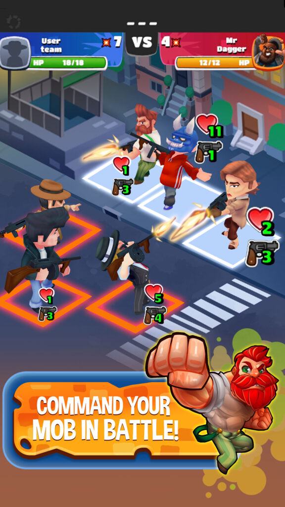 Mafia Kings - Mob Board Game: Comande as ruas e conquiste a cidade em uma batalha de dados pela supremacia da máfia!