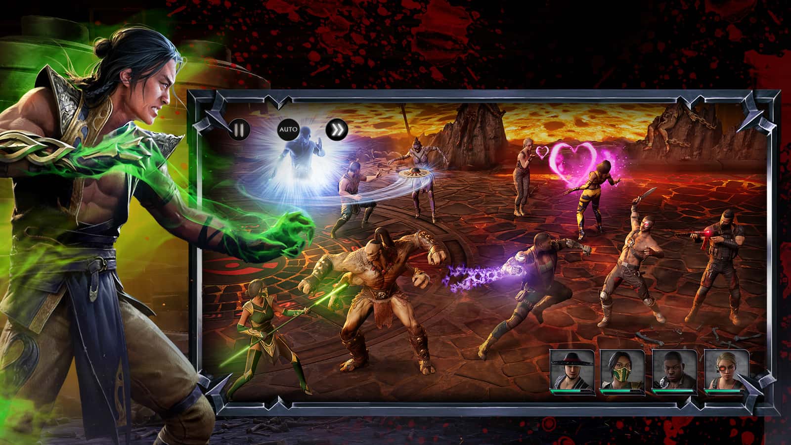 블루스택으로 PC에서 Mortal Kombat: Onslaught 플레이