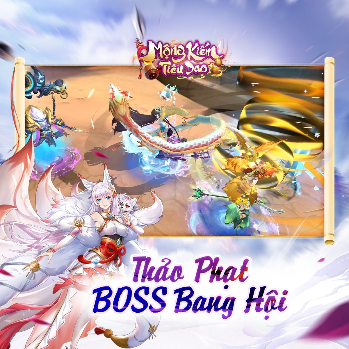 Mộng Kiếm Tiêu Dao: Game nhập vai mới sắp ra mắt của NPH VGP