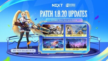 อัปเดต Mobile Legends Patch 1.8.20: การปรับฮีโร่ สกินใหม่ และอื่นๆ อีกมากมาย