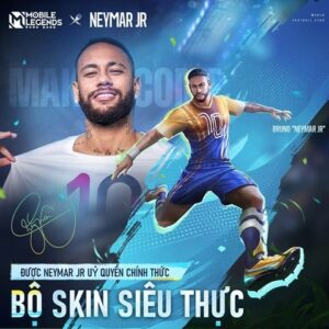 MLBB x Neymar Jr: Bộ trang phục mới toanh chào World Cup Qatar 2022