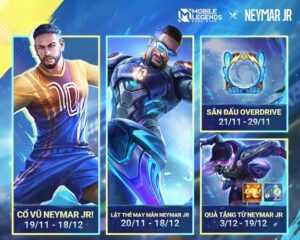 MLBB x Neymar Jr: Bộ trang phục mới toanh chào World Cup Qatar 2022