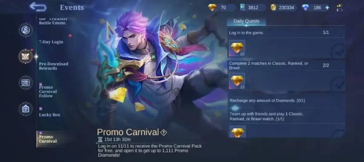 Update Mobile Legends: Bang Bang November 2024 - Revamp Hero, Skin Baru, Promo 11/11, dan Perayaan M6