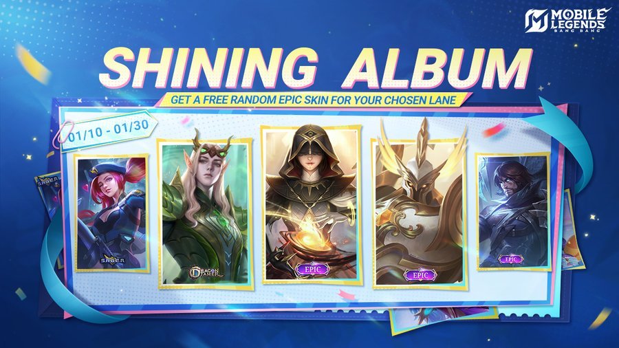 Mobile Legends: Bang Bang Bagi-Bagi Banyak Hadiah Gratis Lewat Event Shining Starts Series!